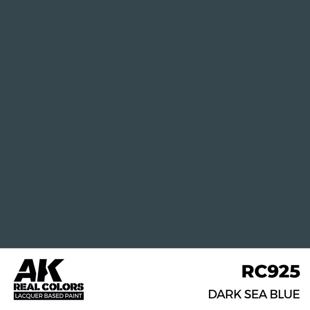 AK Interactive RC925 Real Colors Dark Sea Blue 17ml Lacquer Paint