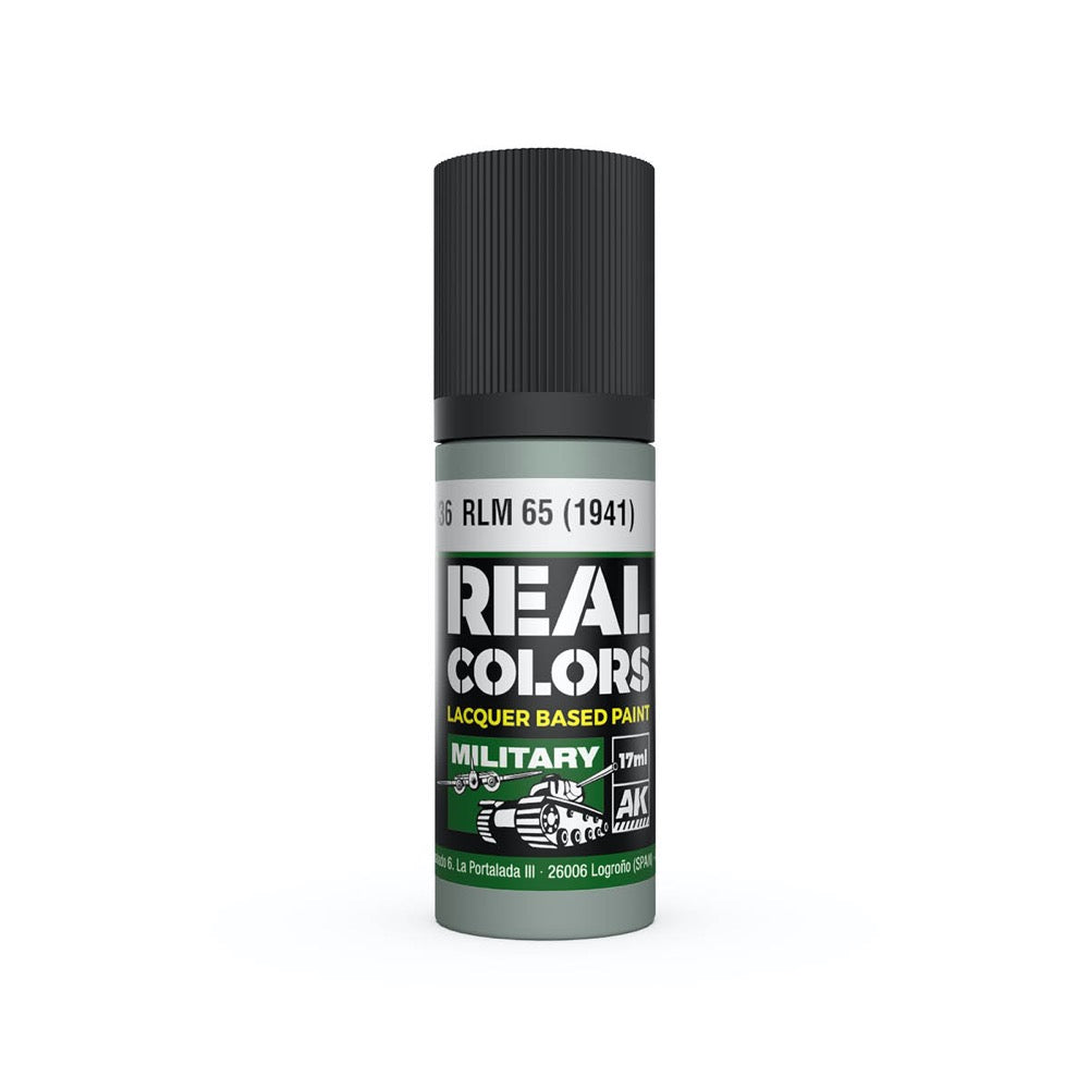 AK Interactive RC936 Real Colors RLM 65 1941 17ml Lacquer Paint