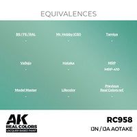 AK Interactive RC958 Real Colors IJN / IJA Aotake 17ml Lacquer Paint