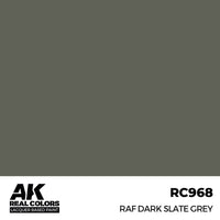 AK Interactive RC968 Real Colors RAF Dark Slate Grey 17ml Lacquer Paint