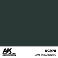 AK Interactive RC978 Real Colors AMT-12 Dark Grey 17ml Lacquer Paint