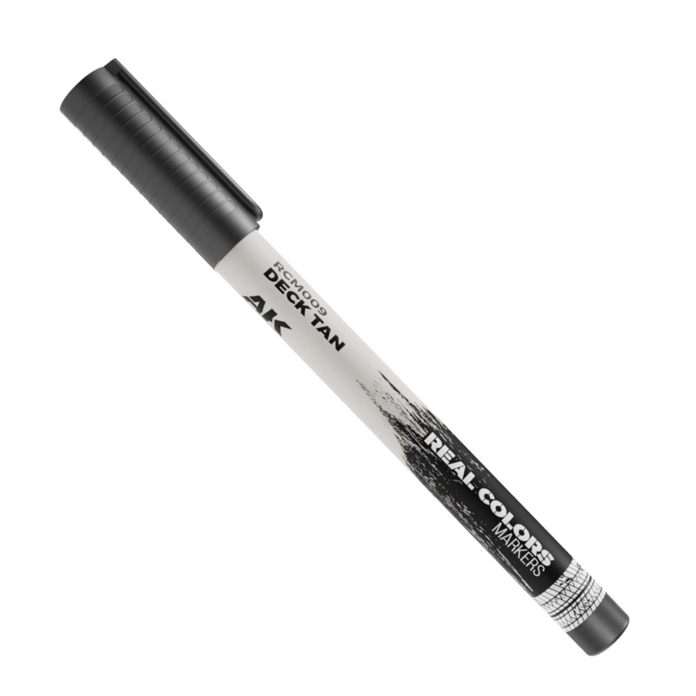 AK interactive RC009 Real Colors Markers Deck Tan