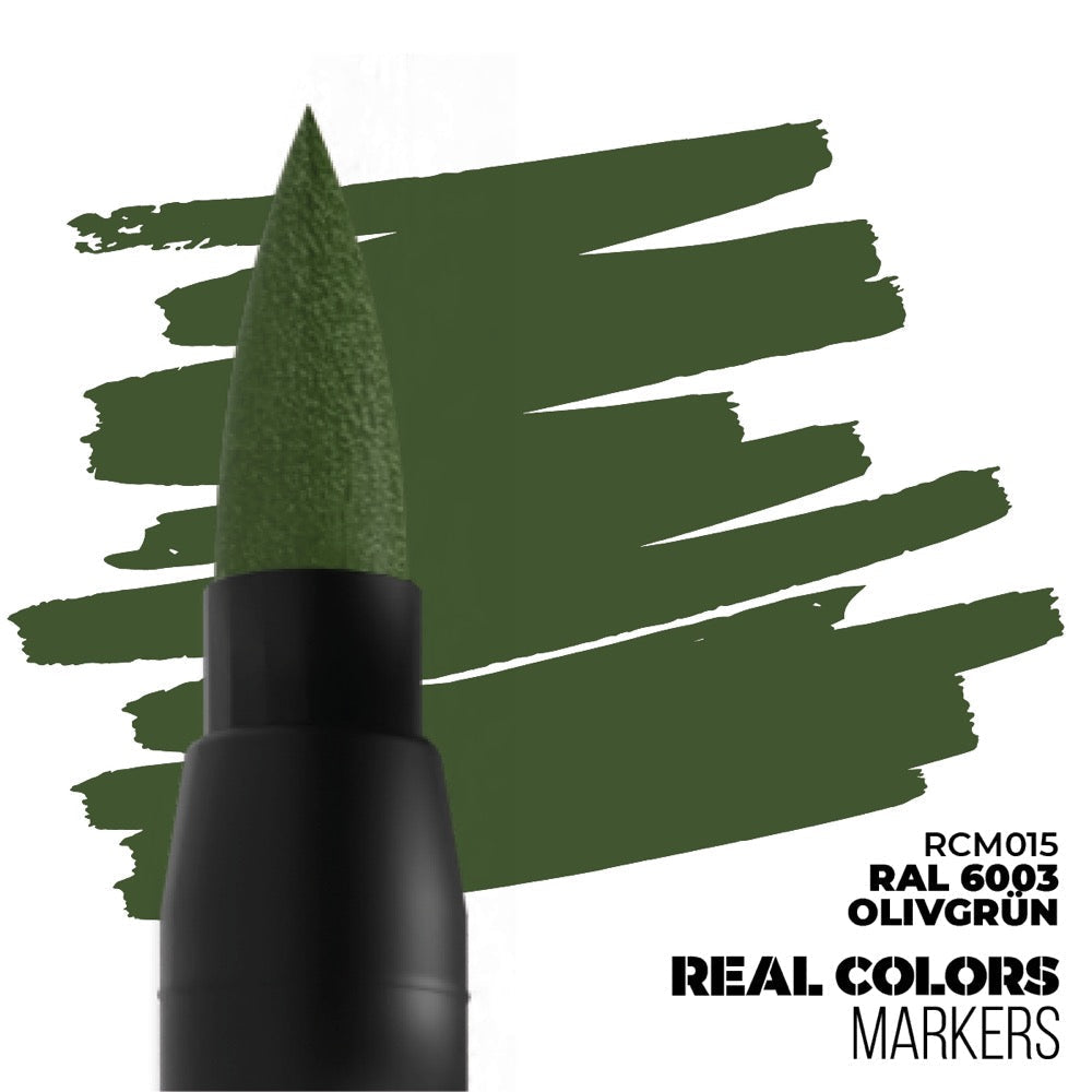 AK interactive RC015 Real Colors Markers RAL 6003 Olivgrun