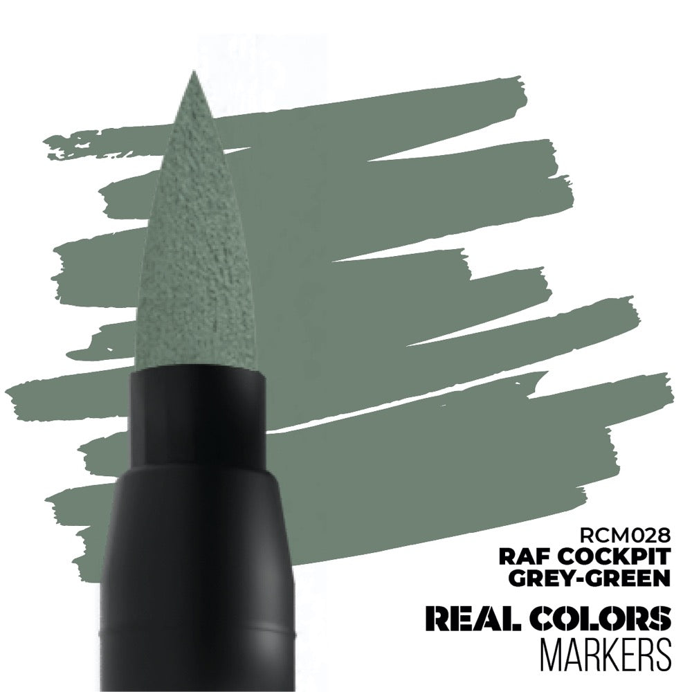 AK interactive RC028 Real Colors Markers RAF Cockpit Grey-Green