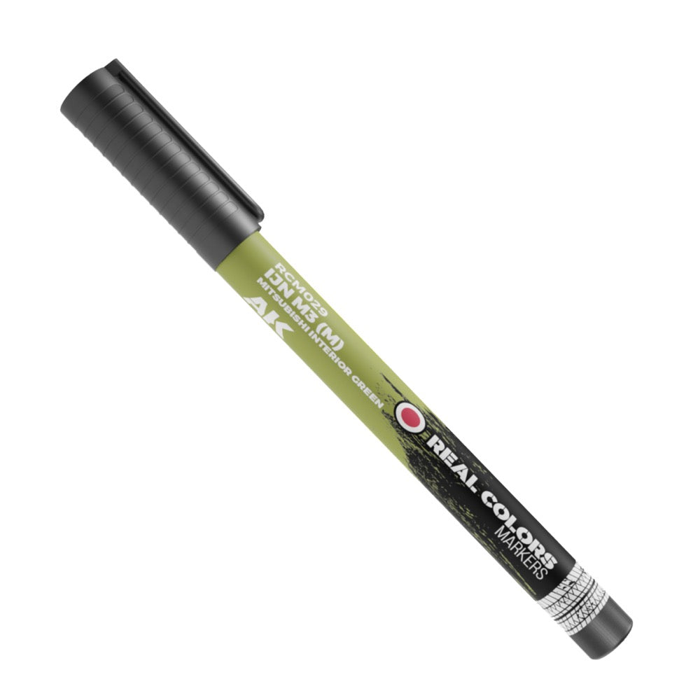 AK interactive RC029 Real Colors Markers IJN M3 (M) Mitsubishi Interior Green