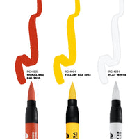 AK interactive RC106 Real Colors Markers Tactical Markings Set x 3