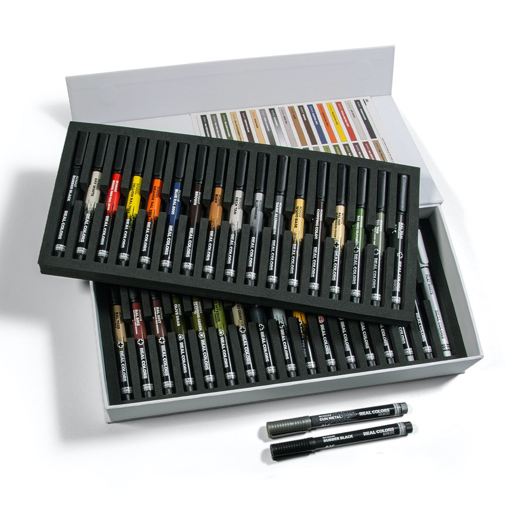 AK interactive RC001 Real Colors Markers Special Box RC Markers ‚àö√™ 34 units
