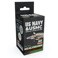AK Interactive RCS117 Real Colors Set US Navy & USMC Aircraft Colours 1945-1980