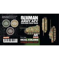 AK Interactive RCS125 Real Colors Set German Army AFV Colours 1943-1945
