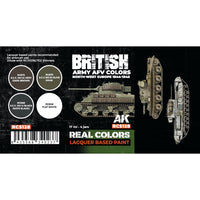 AK Interactive RCS128 Real Colors Set British Army AFV Colours