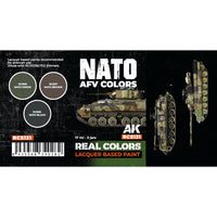 AK Interactive RCS131 Real Colors Set NATO AFV Colours