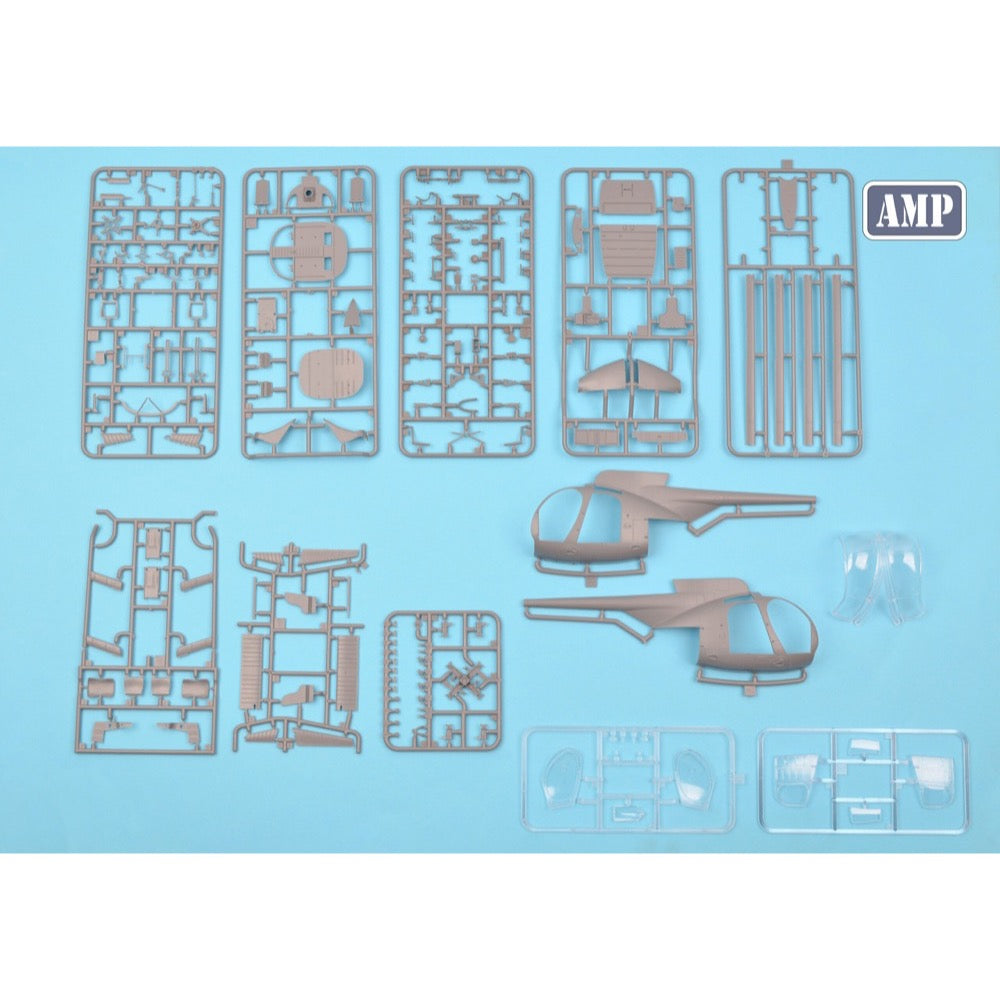 AMP 1/32 Hughes OH-6 Cayuse Profi Pack