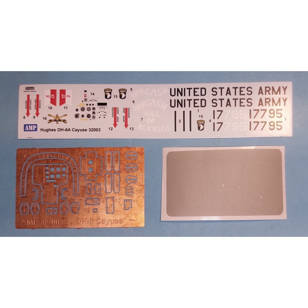 AMP 1/32 Hughes OH-6 Cayuse Profi Pack