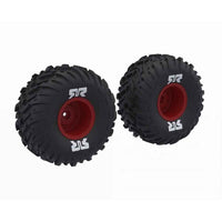 Arrma ARA-2574 dBoots Cut Chevron MT Tyre Set Glued Red Quake 223S