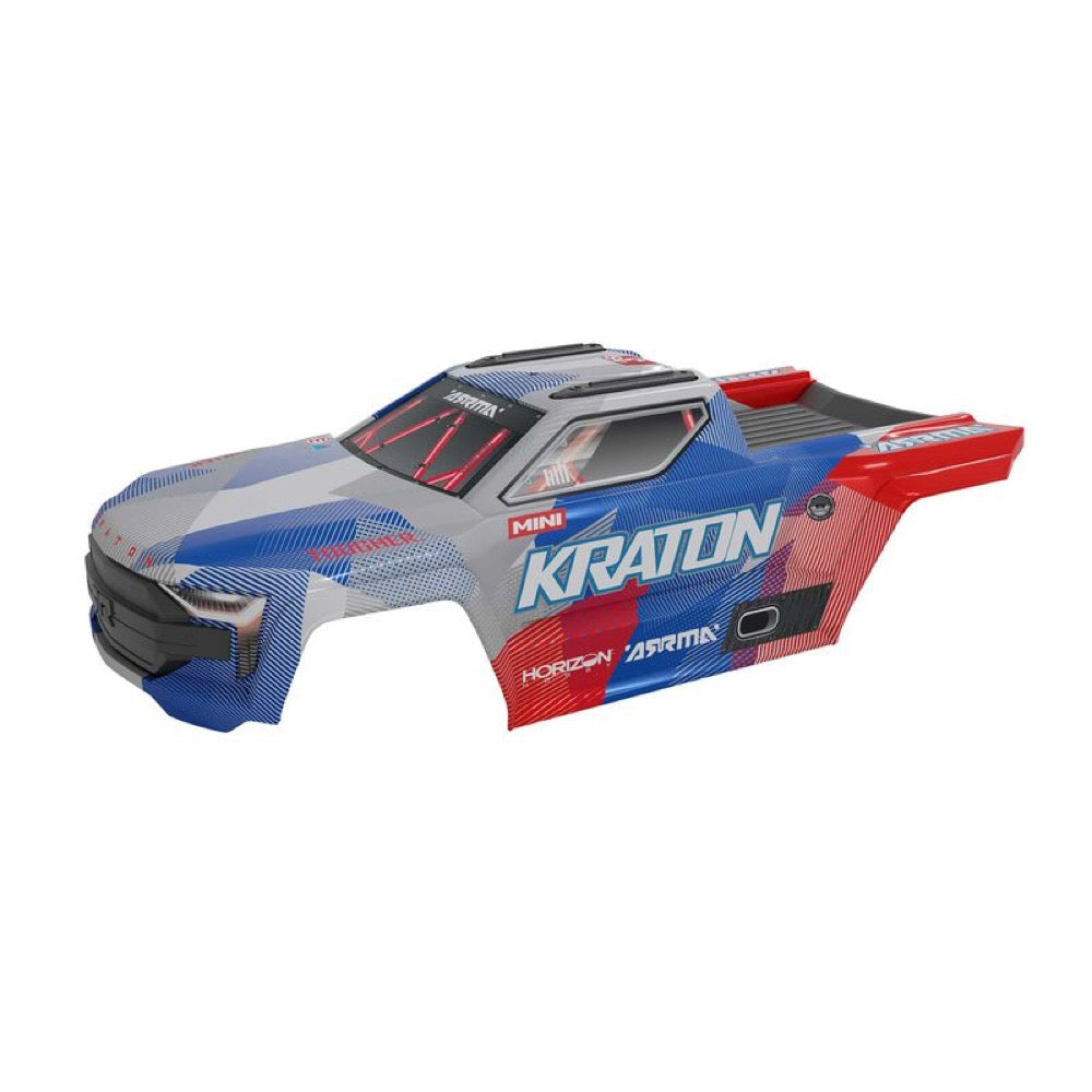 Arrma ARA-2653 Mini Kraton Body Red/Blue