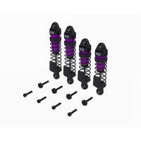 Arrma ARA-2762 Assembled F/R Shock Set with 700cst Oil 4pcs Purple
