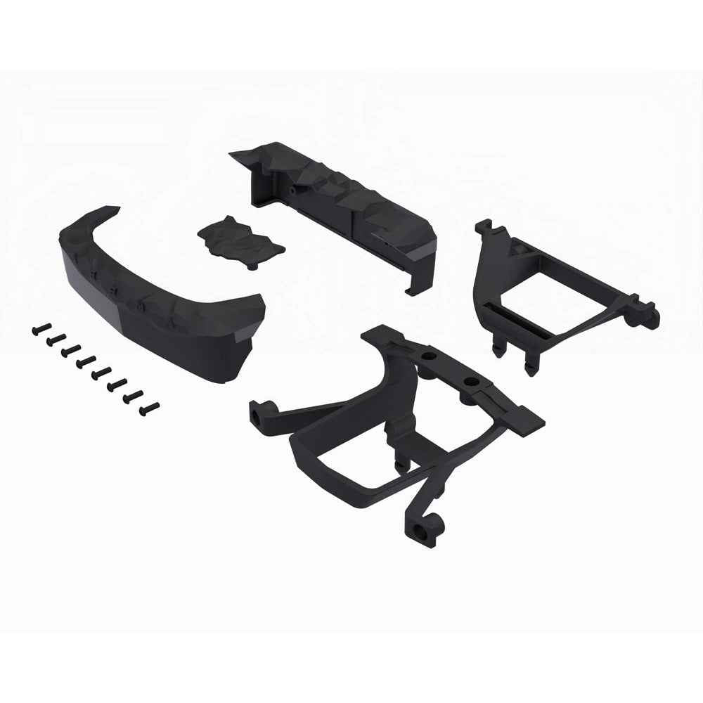 Arrma ARA-2871 Body Protector Set Black Quake 223S