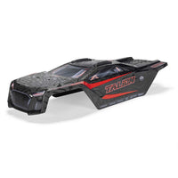 Arrma Painted Decaled Trimmed Body Black Talion EXB