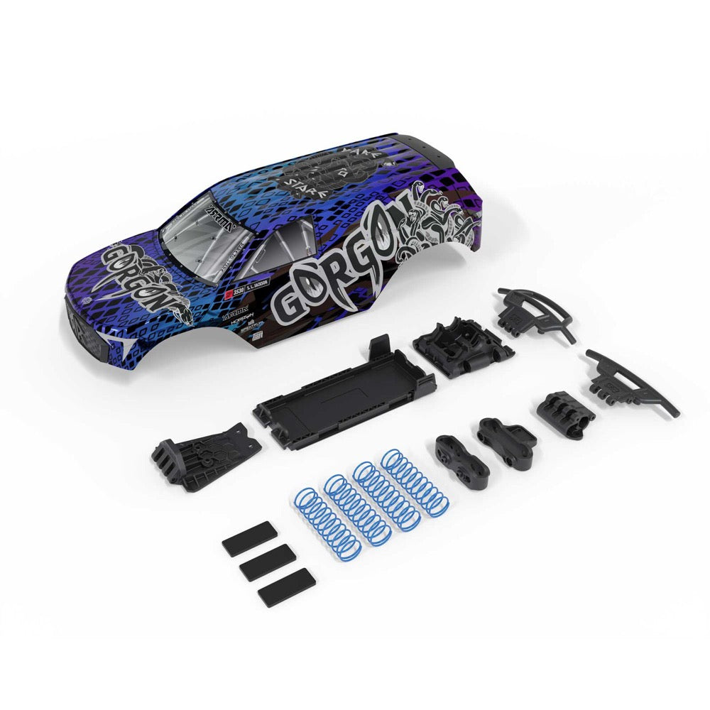 Arrma Gorgon 223S Painted Body Set Blue/Black