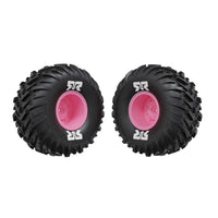 Arrma dBoots Cut Chevron MT Glued Tyre Set Pink