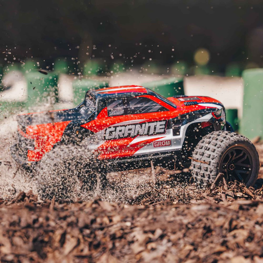 ARRMA Granite Grom 1/18 4x4 Monster Truck  RTR Red ARA2102T2