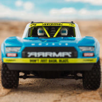 Arrma Mojave Grom 1/18 4x4 RC Desert Truck (Blue/White) ARA2104T2