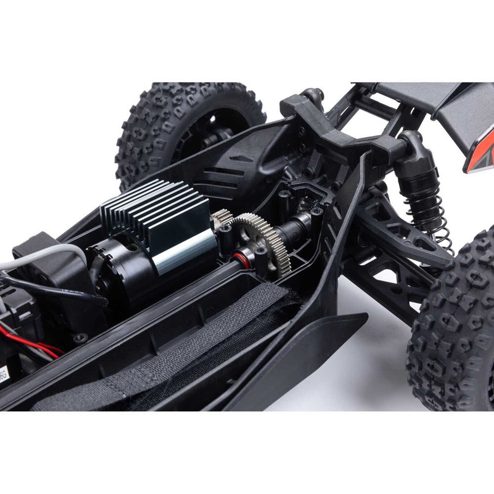 Arrma Typhon Grom 1/18 4x4 RC Buggy Red ARA2106T2