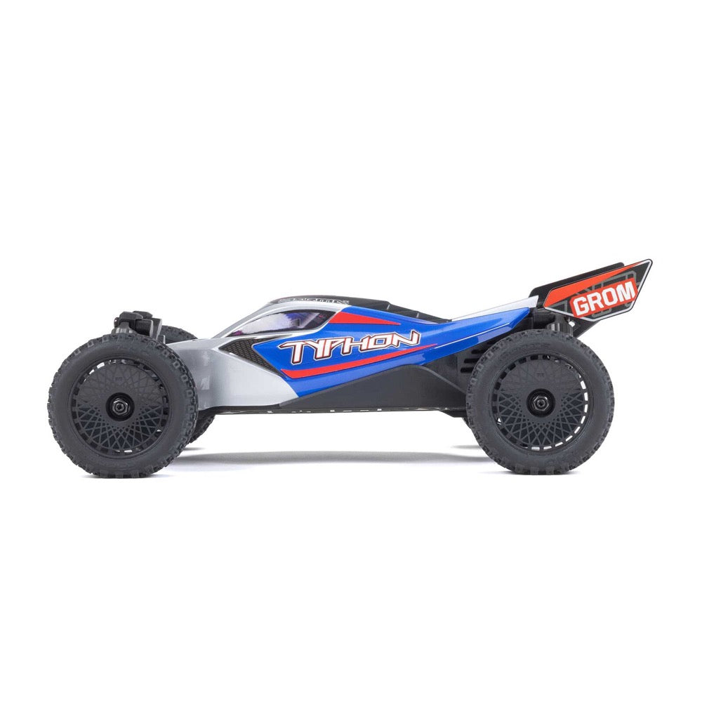 ARRMA Typhon Grom 1/18 4x4 RC Buggy Blue ARA2106T1