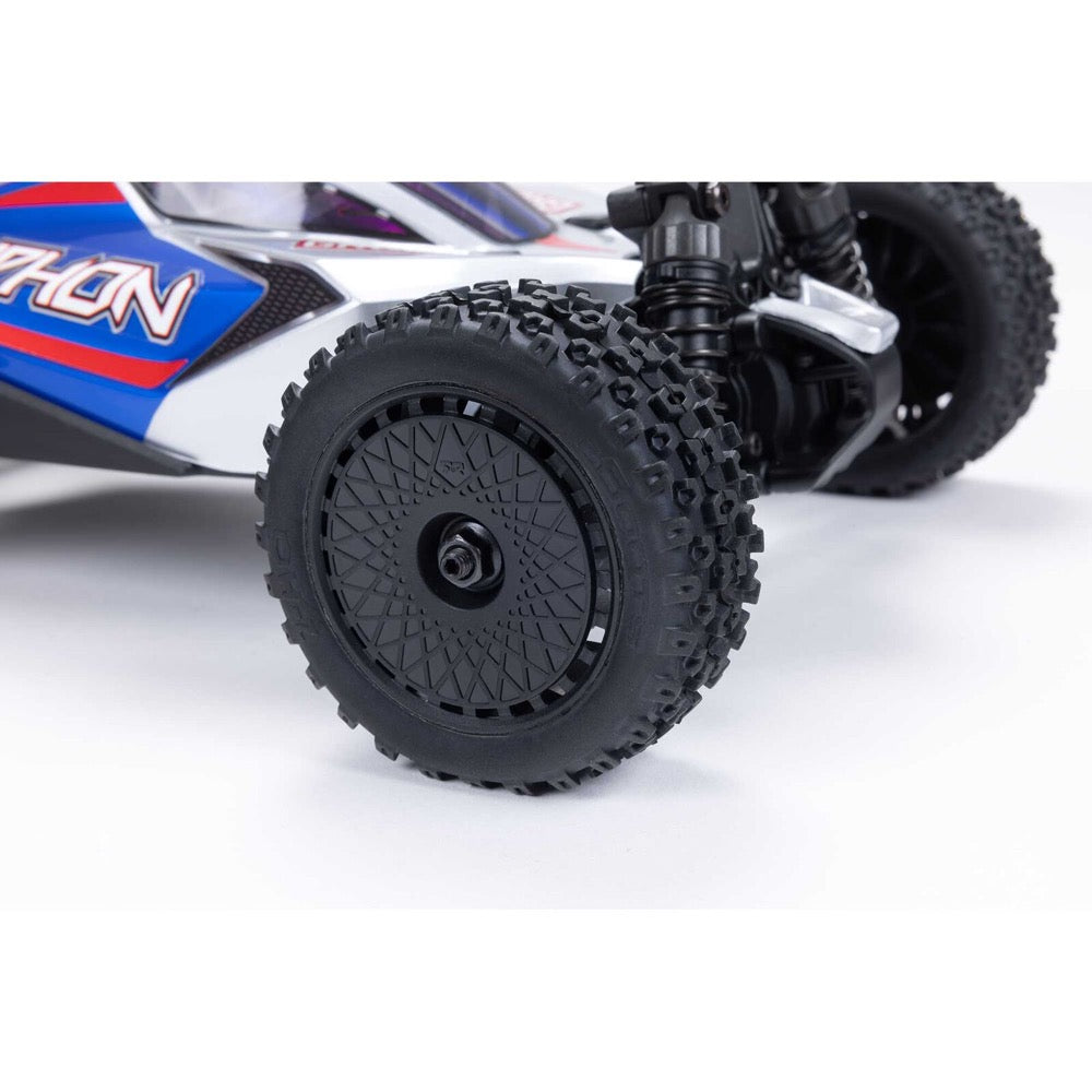 ARRMA Typhon Grom 1/18 4x4 RC Buggy Blue ARA2106T1