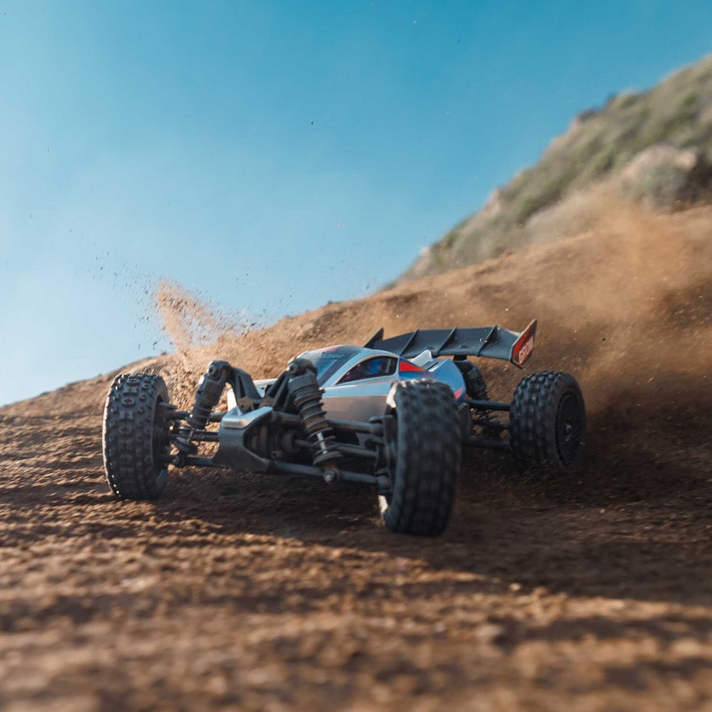 ARRMA Typhon Grom 1/18 4x4 RC Buggy Blue ARA2106T1