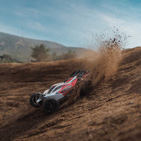 Arrma Typhon Grom 1/18 4x4 RC Buggy Red ARA2106T2