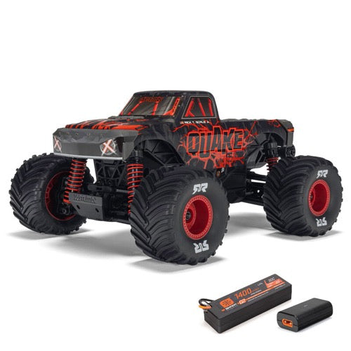 Arrma 1/16 Quake Grom 4X4 RC Monster Truck (Red) ARA2137T1