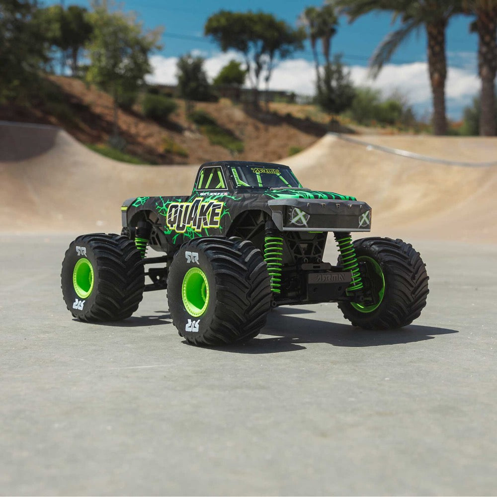 Arrma 1/16 Quake Grom 4X4 RC Monster Truck (Green) ARA2137T2