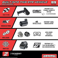 Arrma Mojave Grom 223S 1/18 Brushless 4x4 RC Desert Truck (Teal) ARA2304ST1