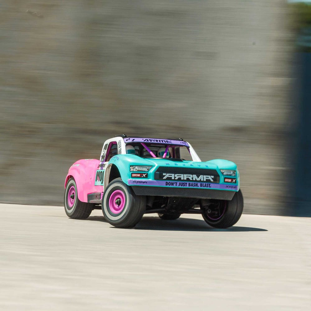 Arrma Mojave Grom 223S 1/18 Brushless 4x4 RC Desert Truck (Teal) ARA2304ST1