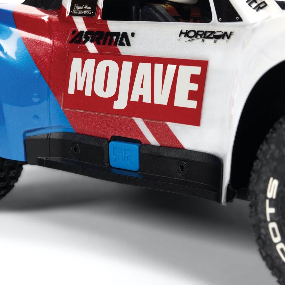 Arrma Mojave Grom 223S 1/18 Brushless 4x4 RC Desert Truck (White) ARA2304ST2