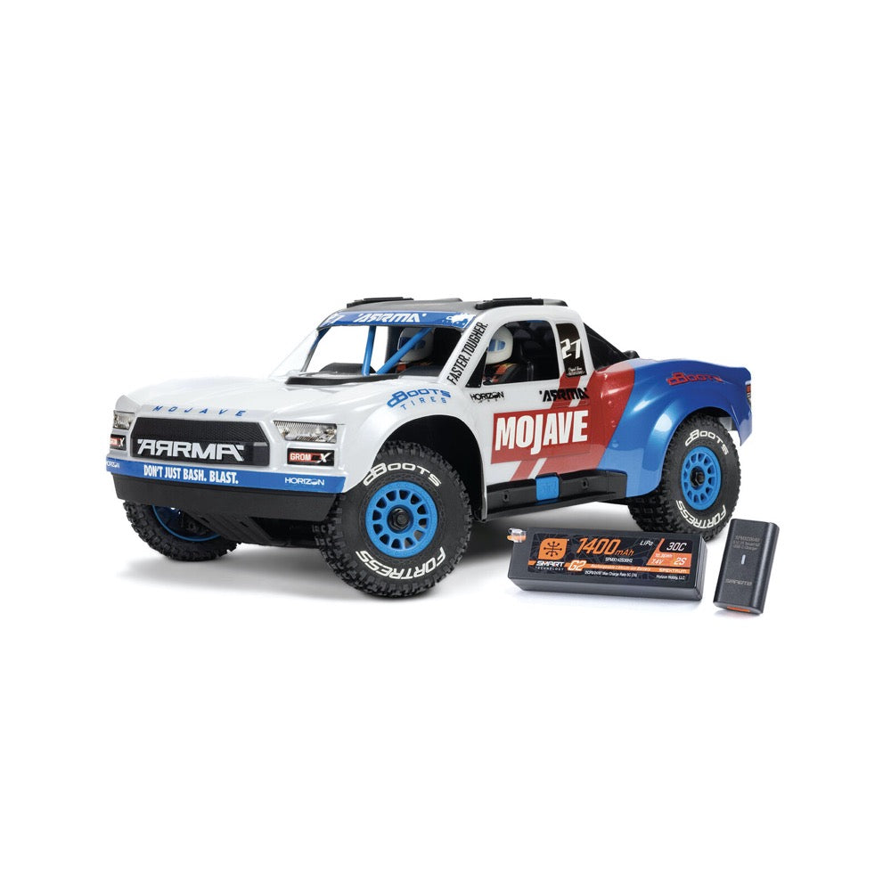 Arrma ARA2304ST2 Mojave Grom Brushless 1/18 4x4 Desert Truck RTR White