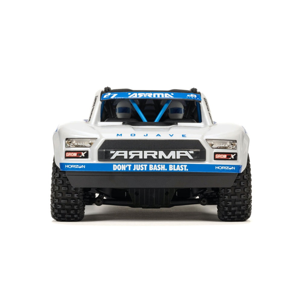 Arrma Mojave Grom 223S 1/18 Brushless 4x4 RC Desert Truck (White) ARA2304ST2