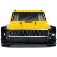 Arrma Infraction Grom 3S BLX 4X4 1/12 All-Road Truck (Yellow)