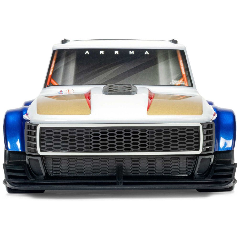 Arrma Infraction Grom 3S BLX 4X4 1/12 All-Road Truck (Ready to Run Basic) Blue