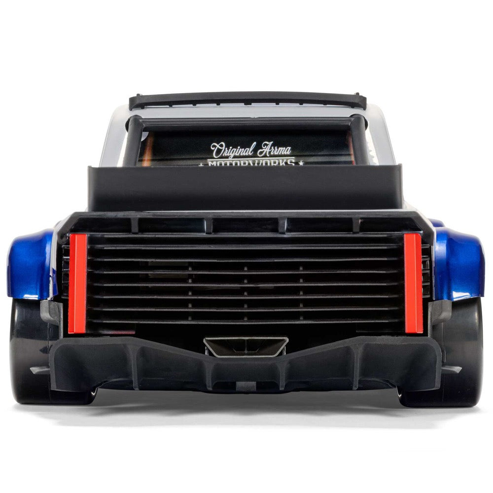 Arrma Infraction Grom 3S BLX 4X4 1/12 All-Road Truck (Ready to Run Basic) Blue