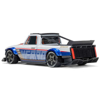 Arrma Infraction Grom 3S BLX 4X4 1/12 All-Road Truck (Ready to Run Basic) Blue