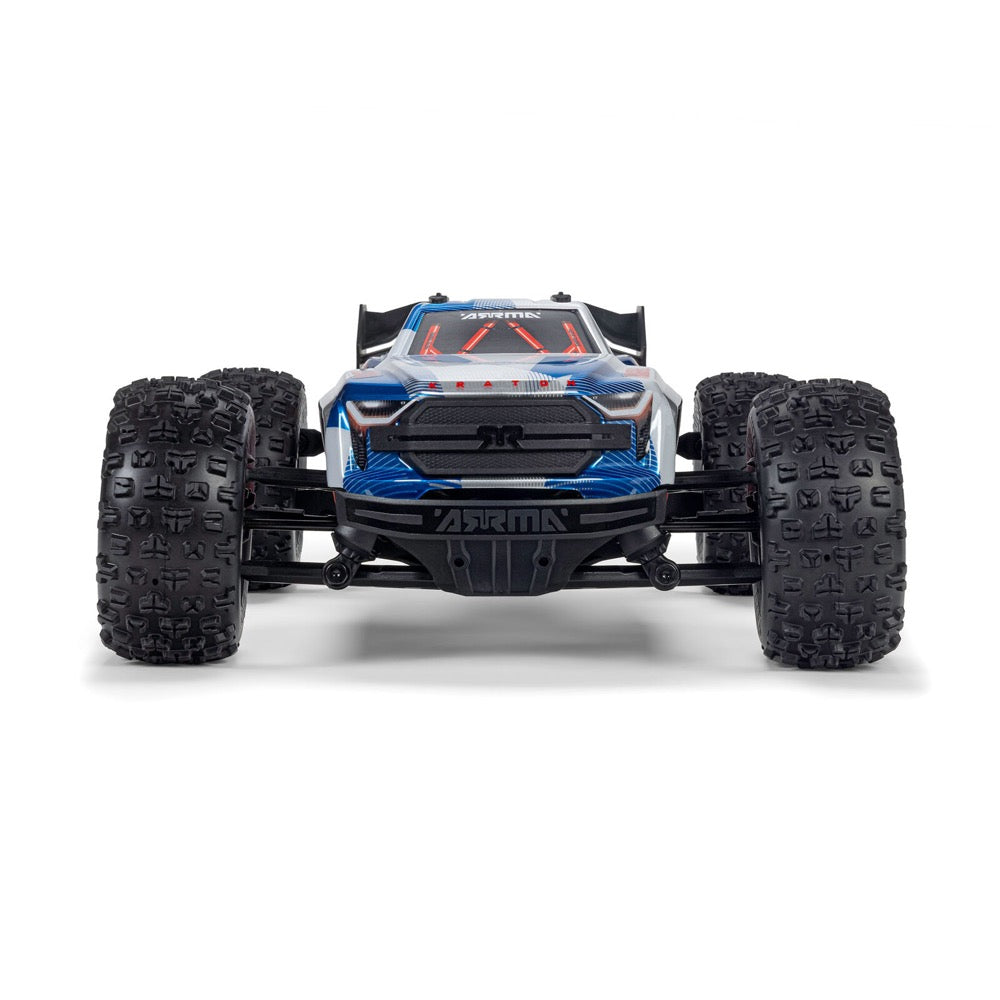 Arrma Mini Kraton 3S BLX 4X4 1/16 Speed Monster Truck (Red/Blue) ARA2508ST1