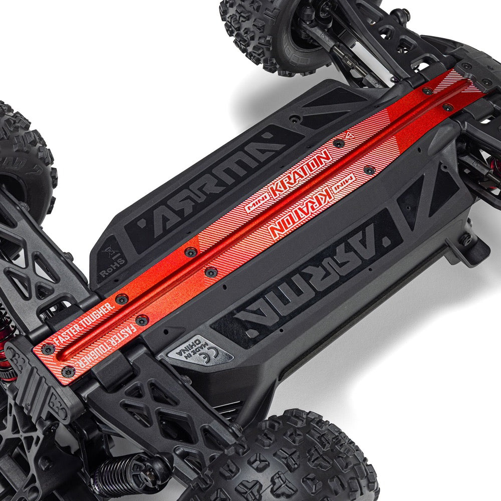 Arrma Mini Kraton 3S BLX 4X4 1/16 Speed Monster Truck (Red/Black) ARA2508T1