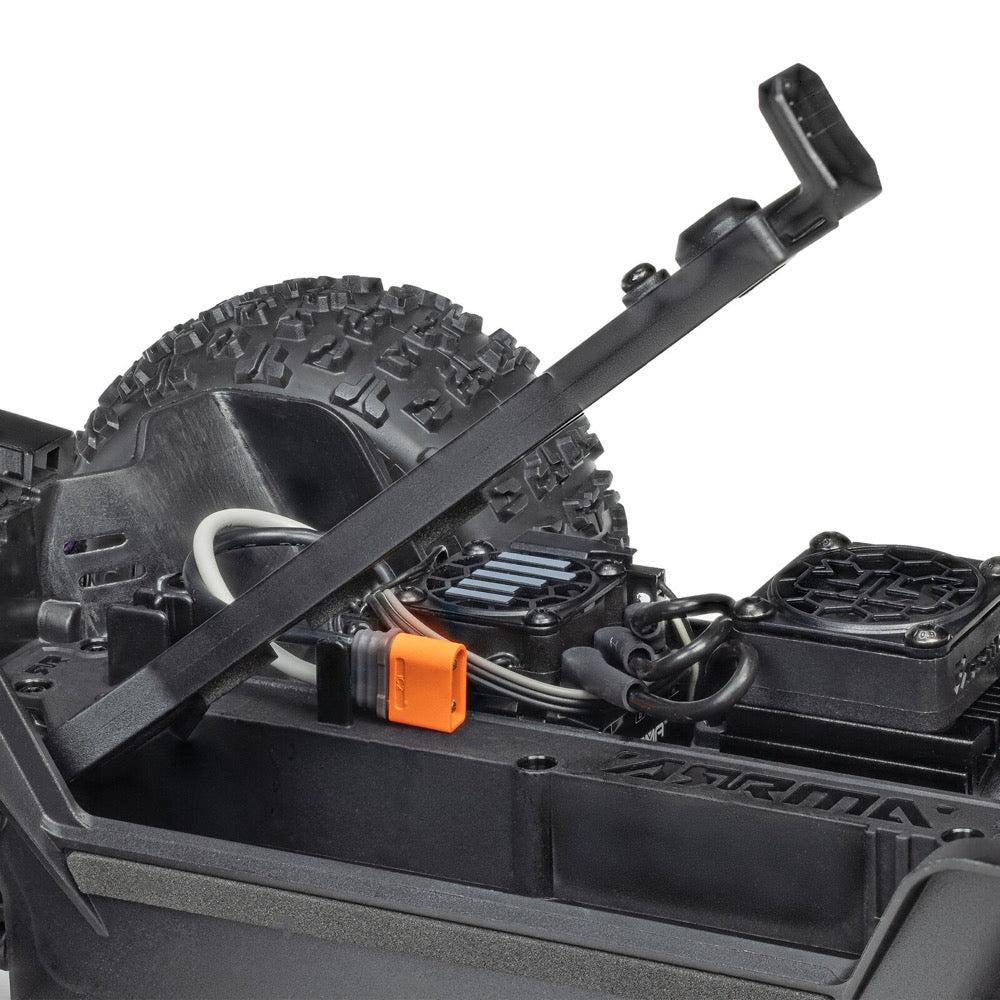 Arrma Mini Kraton 3S BLX 4X4 1/16 Speed Monster Truck (Red/Black) ARA2508T1