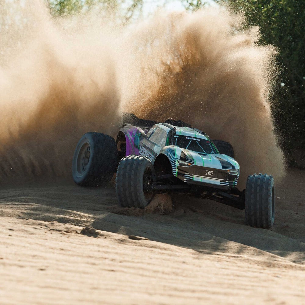 ARRMA 1/10 Vorteks MEGA 550 2WD RC Stadium Truck (Purple) ARA3205ST2