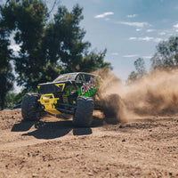 Arrma 1/10 Gorgon 2wd RC Monster Truck Yellow ARA3230ST1