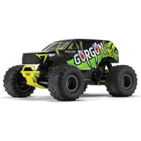 Arrma 1/10 Gorgon 2wd RC Monster Truck Yellow ARA3230ST1