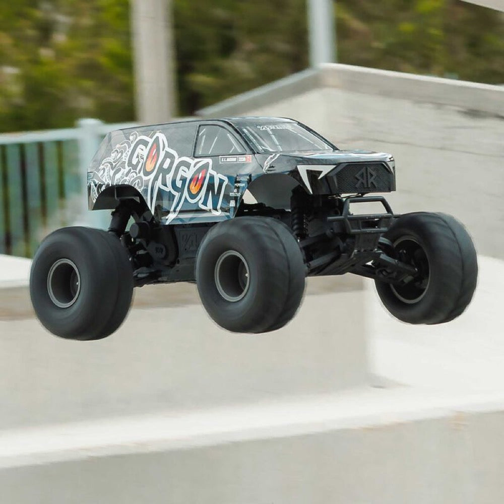 Arrma Gorgon MEGA 550 2wd RC Monster Truck Gunmetal ARA3230ST3