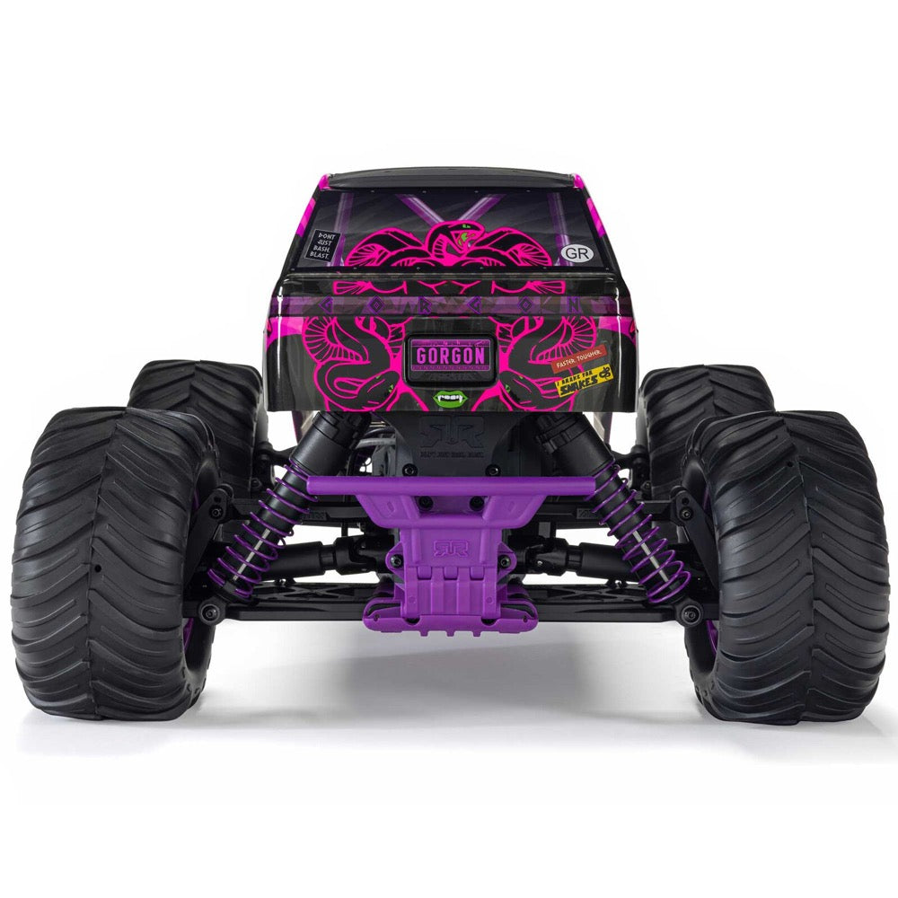 Arrma Gorgon MEGA 550 2wd RC Monster Truck Purple ARA3230ST4